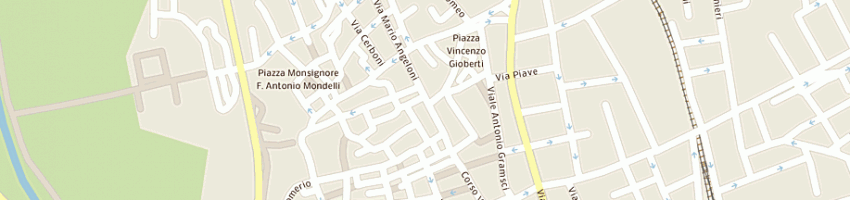 Mappa della impresa bar gelateria talamelli snc a CITTA DI CASTELLO