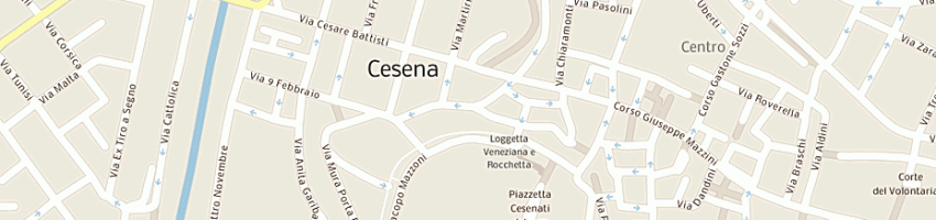 Mappa della impresa ramilli matteo a CESENA