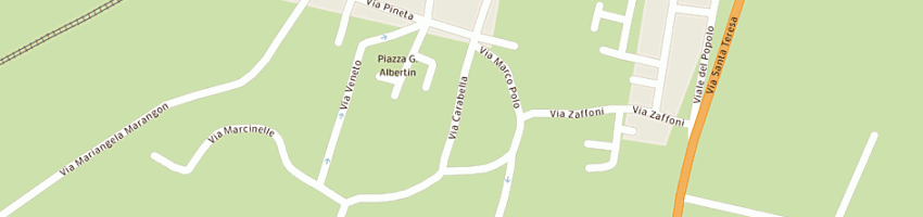 Mappa della impresa paganin giuseppe a ROSOLINA