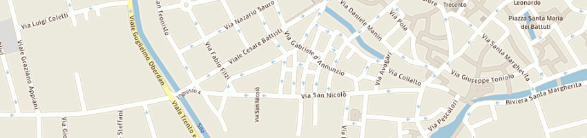 Mappa della impresa auditore giovanni a TREVISO