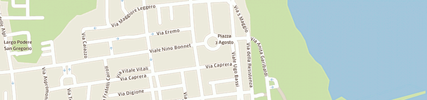 Mappa della impresa studio erredue snc di gianella angela e stoppa roberto a COMACCHIO