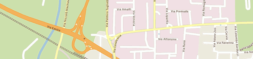 Mappa della impresa foto il rullino di rossi massimo a CESENA