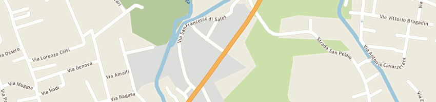 Mappa della impresa unicredit banca spa a TREVISO