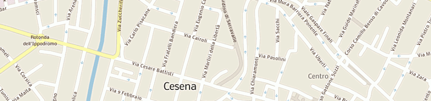 Mappa della impresa bar wilson a CESENA