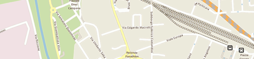 Mappa della impresa studio tecnico di impiantistica di morandi pi marco e boni pi m a CESENA