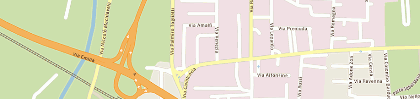 Mappa della impresa gozzoli sauro a CESENA