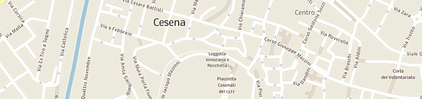 Mappa della impresa ramilli enrica a CESENA