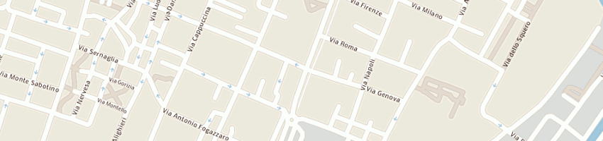 Mappa della impresa bar liceo a VENEZIA