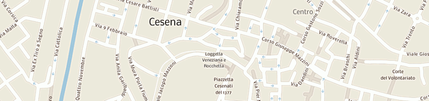 Mappa della impresa pierrot di sintoni maurizio a CESENA
