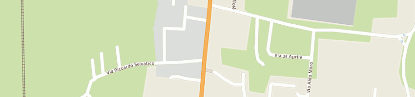 Mappa della impresa trattoria da nando a TREVISO