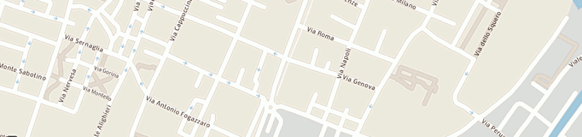 Mappa della impresa supermercati pam (spa) a VENEZIA