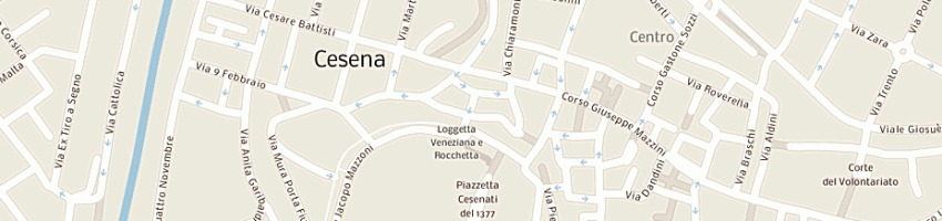 Mappa della impresa amico srl a CESENA