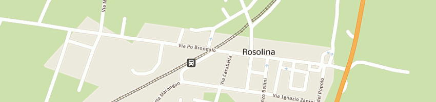 Mappa della impresa sattin a ROSOLINA