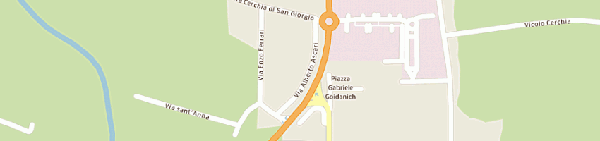 Mappa della impresa auto sat spa a CESENA