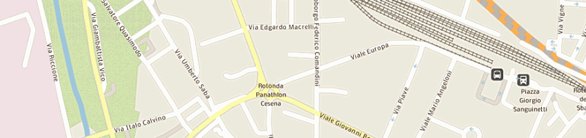 Mappa della impresa lancillotto srl a CESENA