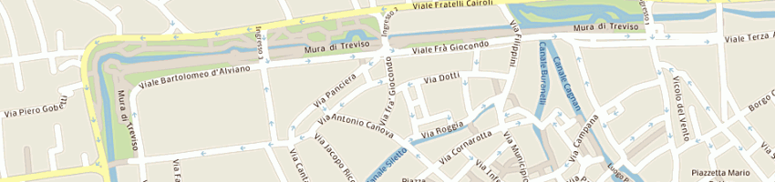 Mappa della impresa banca intesa spa a TREVISO