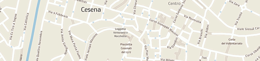 Mappa della impresa lucchi orlando e c (sas) a CESENA
