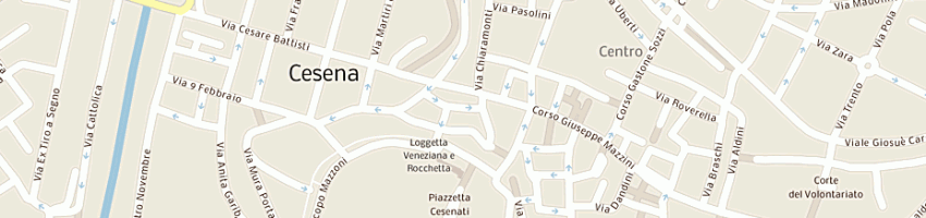 Mappa della impresa parrucchiera marta a CESENA