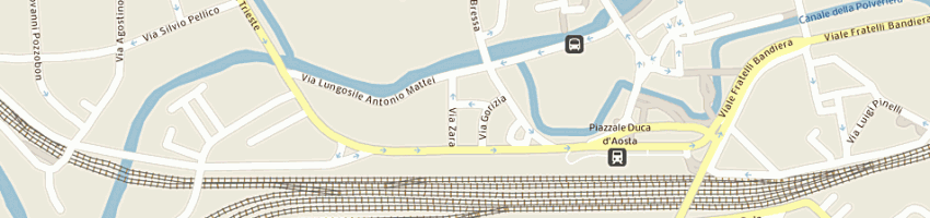 Mappa della impresa tta trasportitrafficoambiente - studio associato a TREVISO