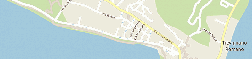 Mappa della impresa tamantini maria elisabetta a TREVIGNANO ROMANO
