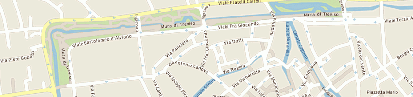 Mappa della impresa errebi di balliera riccardo e c sas a TREVISO