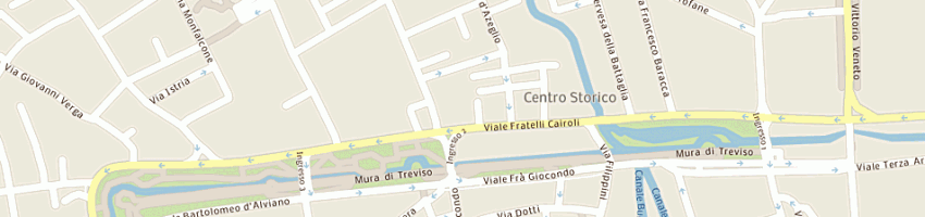 Mappa della impresa olivo assicurazioni (sas) a TREVISO