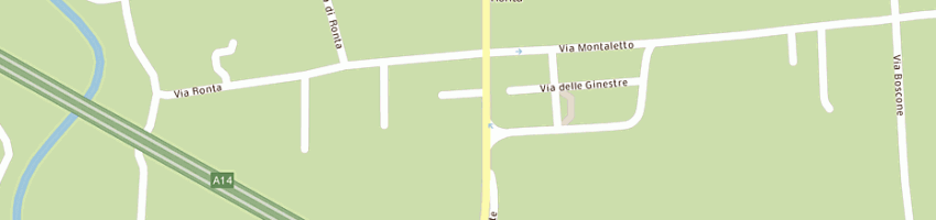 Mappa della impresa bar ronta a CESENA
