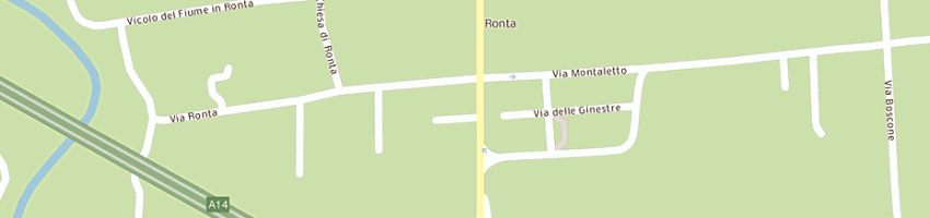 Mappa della impresa cartolibreria punto vendita lombardi a CESENA