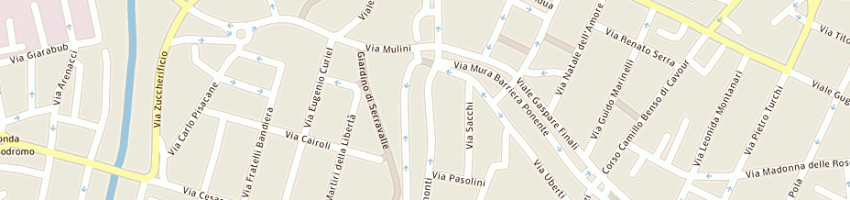 Mappa della impresa carlucci maria a CESENA
