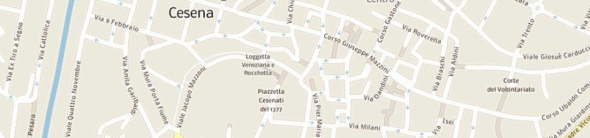 Mappa della impresa caffe' piccolo bar a CESENA