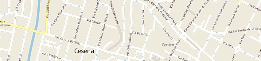 Mappa della impresa studio tecnico casali zavaglia torri associati a CESENA