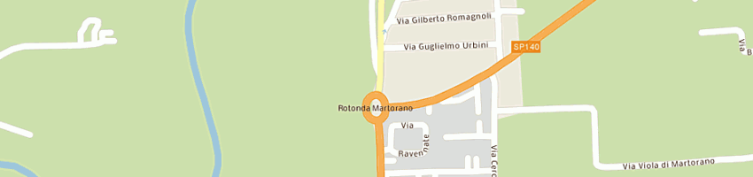 Mappa della impresa supernec di accetta nicola boghi ce csnc a CESENA