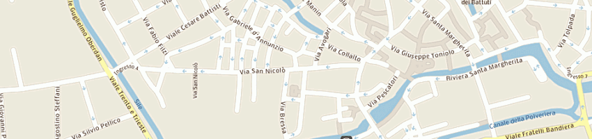 Mappa della impresa le storie ristobar di battaggia emanuela e c snc a TREVISO