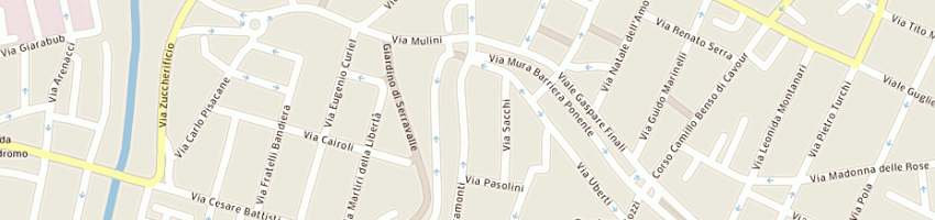 Mappa della impresa giovannini filippo a CESENA