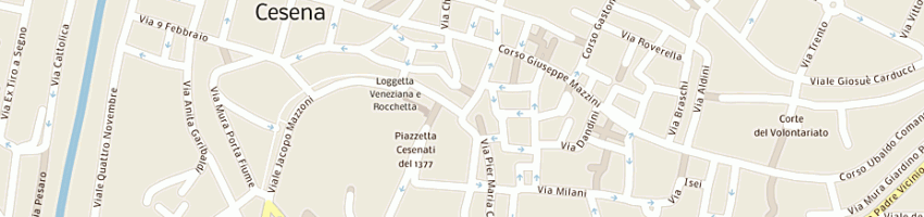 Mappa della impresa william di righi william a CESENA