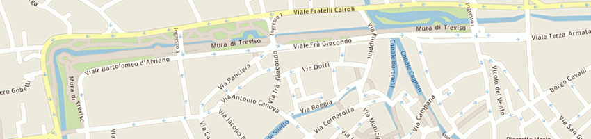 Mappa della impresa marangon luigino a TREVISO