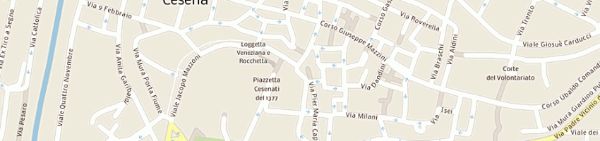 Mappa della impresa cooperativa sociale societa' dolce soccooparl a CESENA