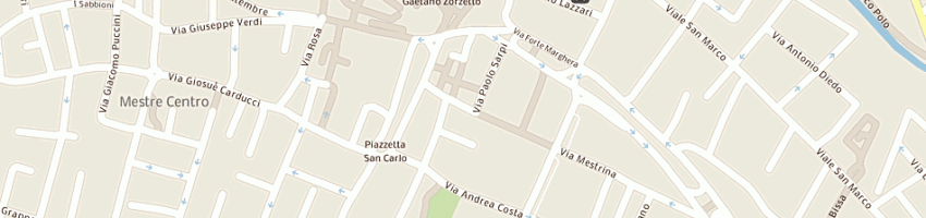Mappa della impresa bar perla a VENEZIA