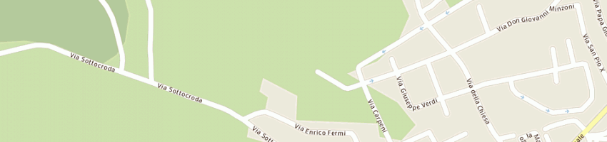 Mappa della impresa cenedese franco a SUSEGANA