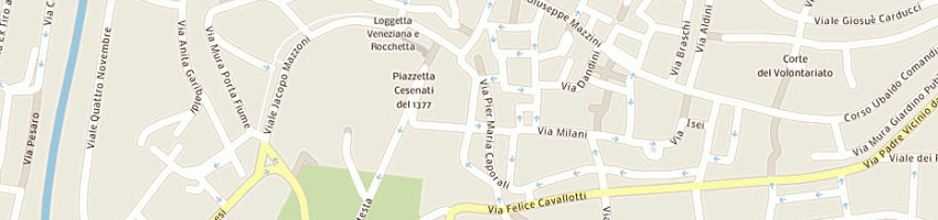 Mappa della impresa piraccini marco a CESENA