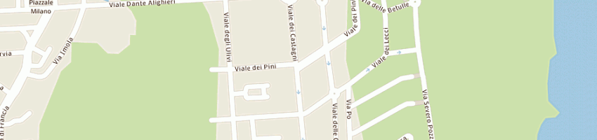 Mappa della impresa agenzia immobiliare obiettivo casa pier bruno a COMACCHIO