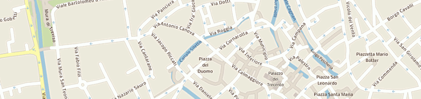 Mappa della impresa farmacia fanoli a TREVISO