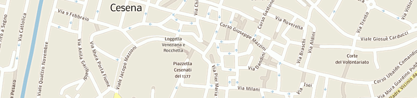 Mappa della impresa farmacia salvi snc dott zignani g e r a CESENA
