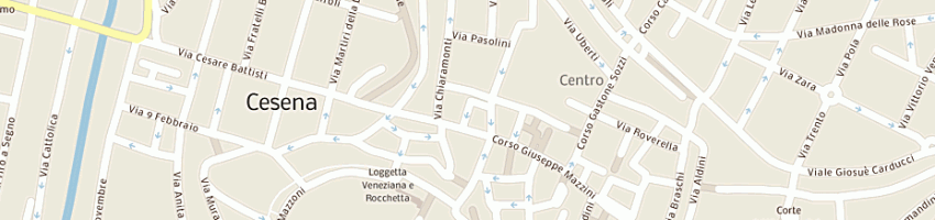 Mappa della impresa il vicolo sas a CESENA