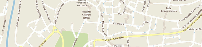 Mappa della impresa la logistica societa' cooperativa a CESENA