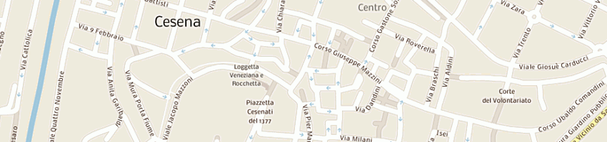 Mappa della impresa john ashfield store a CESENA