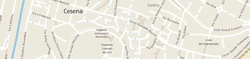 Mappa della impresa righi fratelli a CESENA