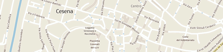 Mappa della impresa arlecchino giocattoli di turroni dottdaniele a CESENA