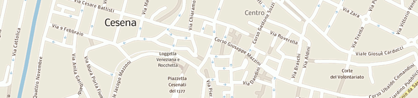 Mappa della impresa riva a CESENA