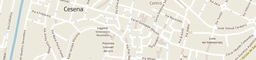 Mappa della impresa ancilla srl a CESENA